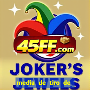 media de tiro de meta por jogo